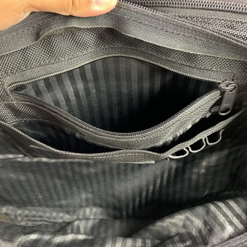 Tumi SafePort Black Ballistic Nylon Laptop Briefcase Shoulder Travel Bag